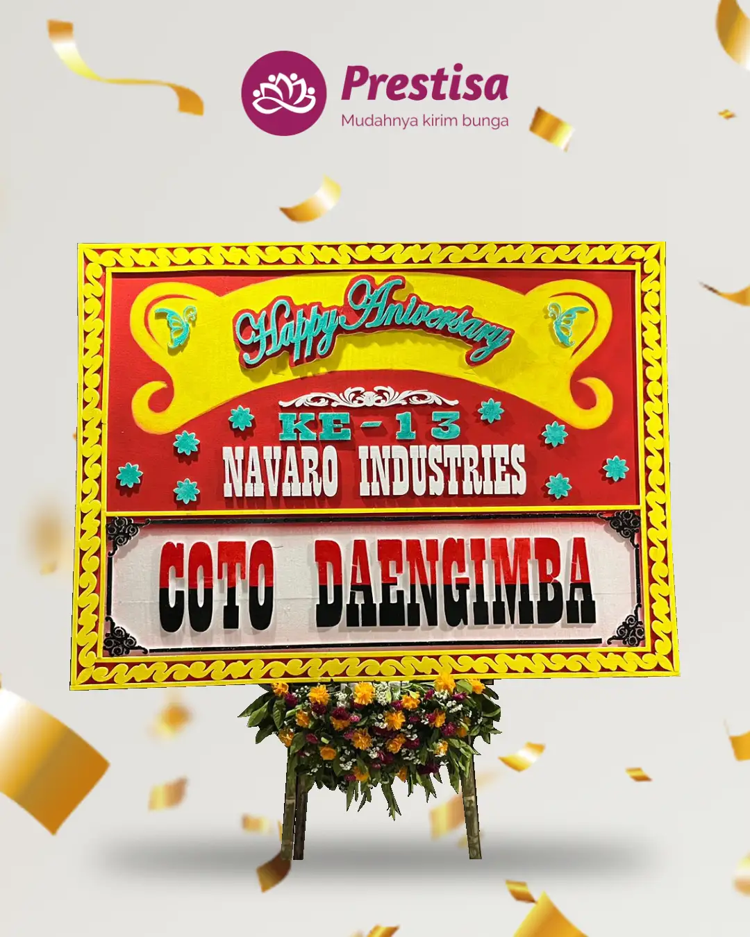 Karangan Bunga Papan – Congratulation– Salatiga – 1