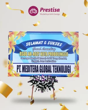 Karangan Bunga Papan – Congratulation– Probolinggo – 3