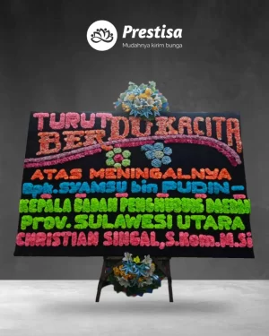 Karangan Bunga Papan – Duka Cita– Medan– 7