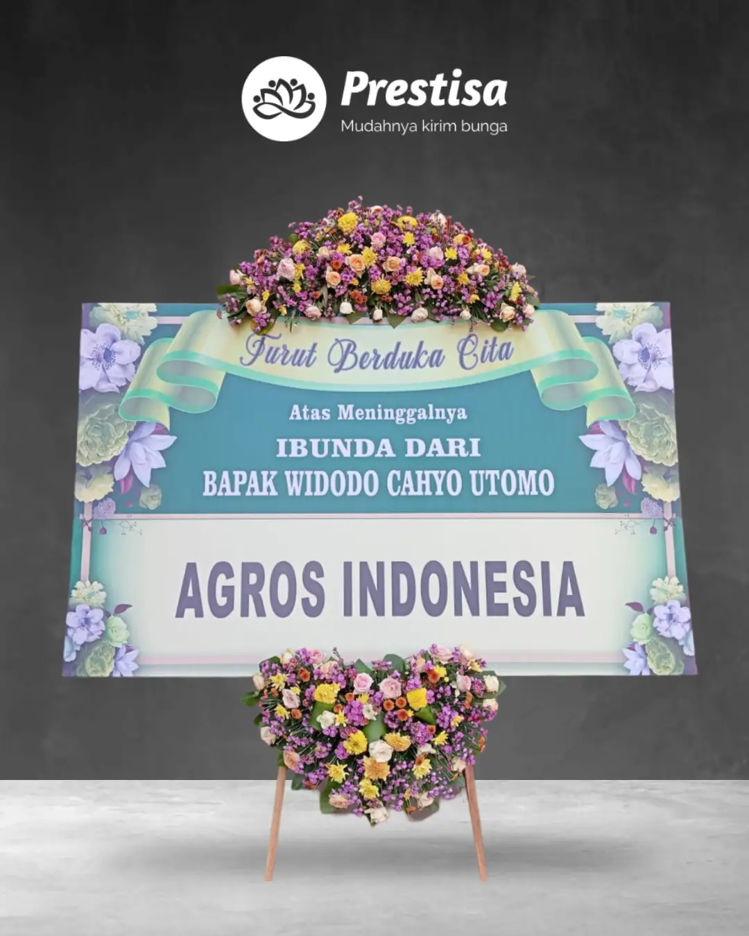 Karangan Bunga Papan – Duka Cita– Sidoarjo – 5