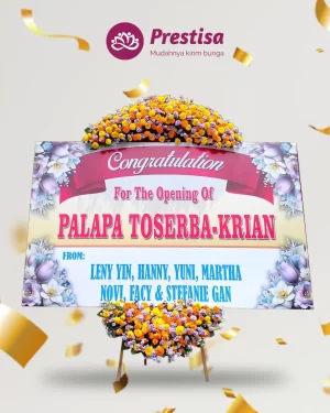 Karangan Bunga Papan – Congratulation– Pasuruan – 6