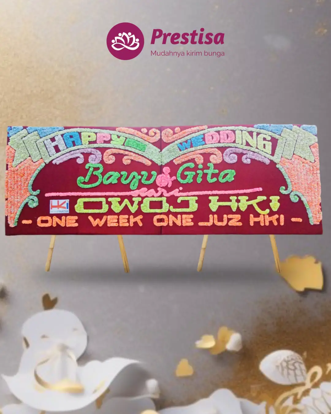 Karangan Bunga Papan – Congratulation– Medan– 13