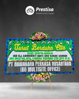 Karangan Bunga Papan – Duka Cita– Pangkal Pinang– 2