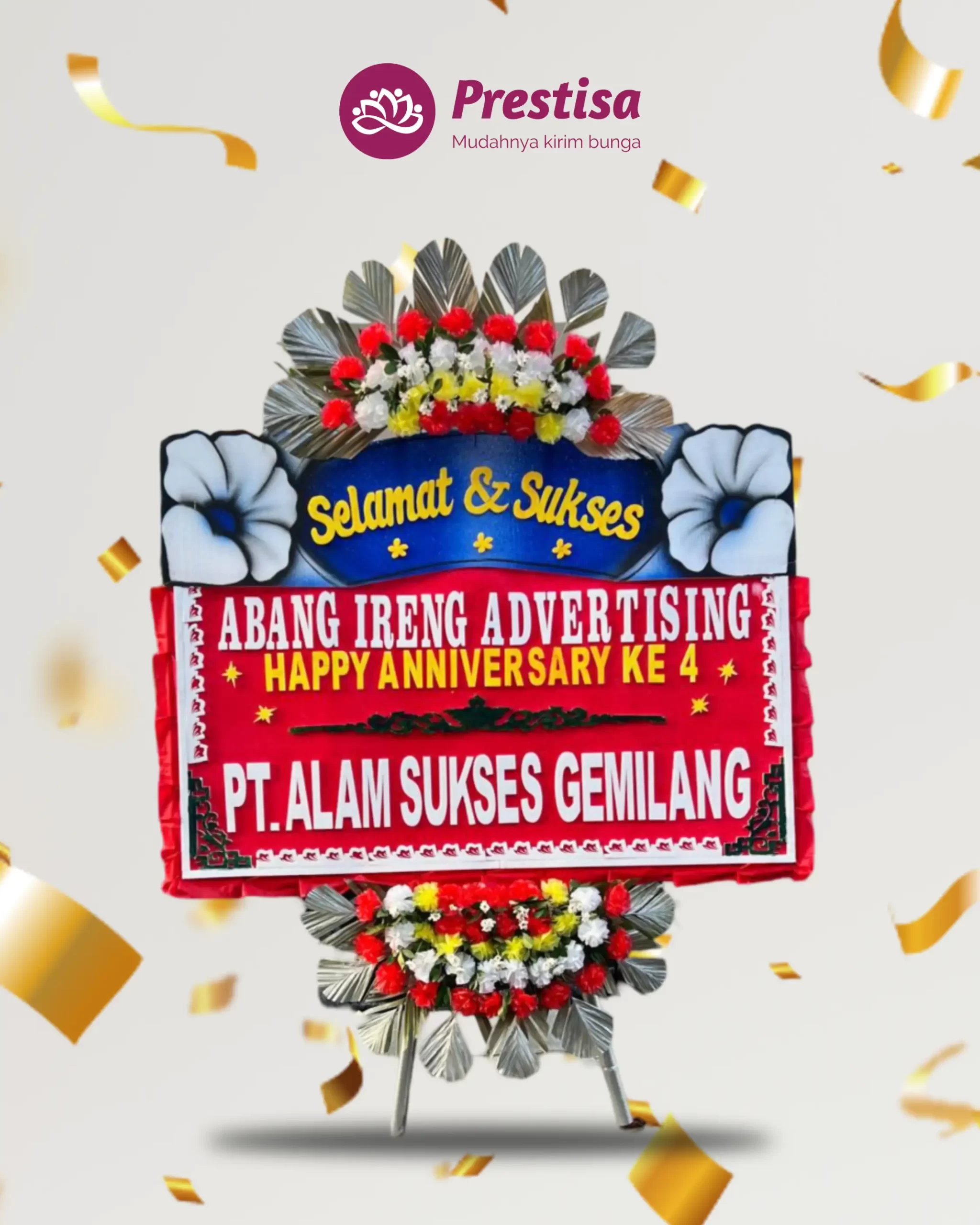 Karangan Bunga Papan – Congratulation – Cilacap – 4