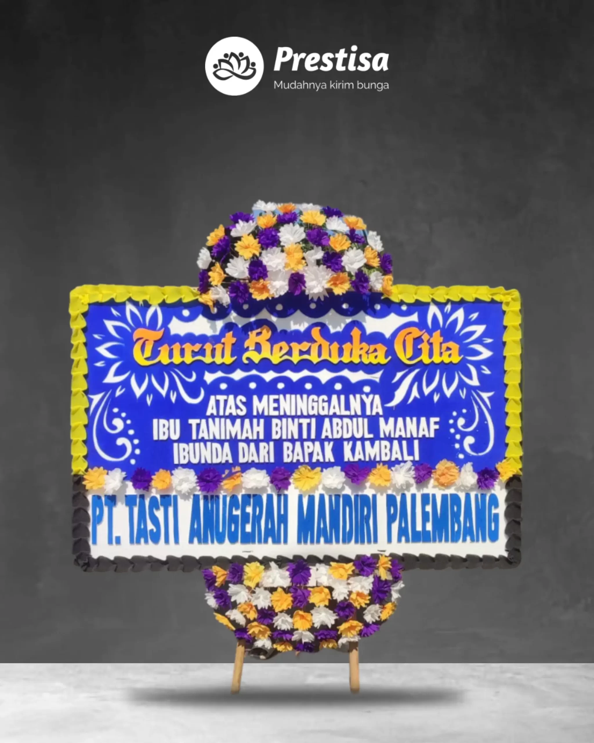 Karangan Bunga Papan – Duka Cita– Tegal – 5