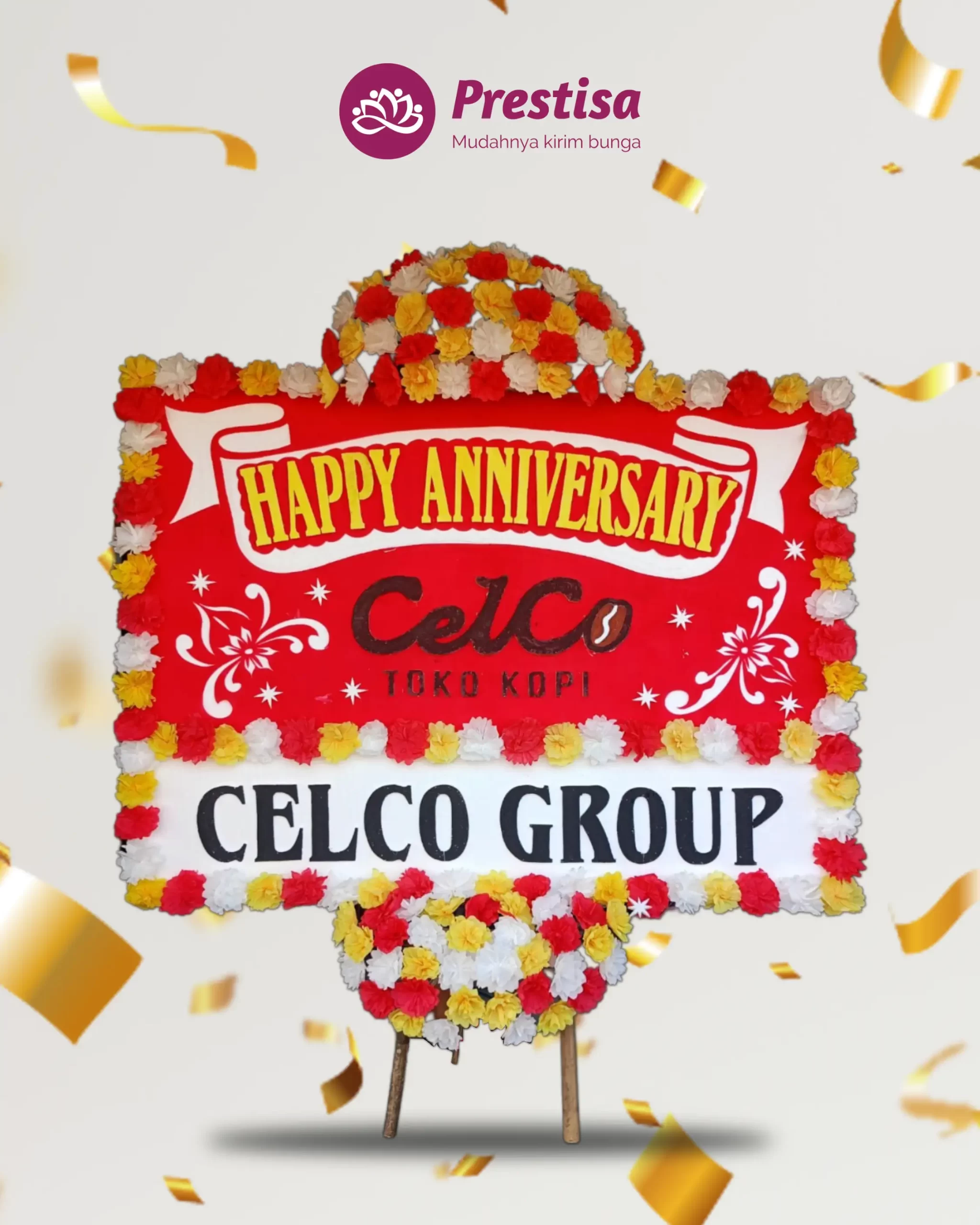 Karangan Bunga Papan – Congratulation– Tegal – 4