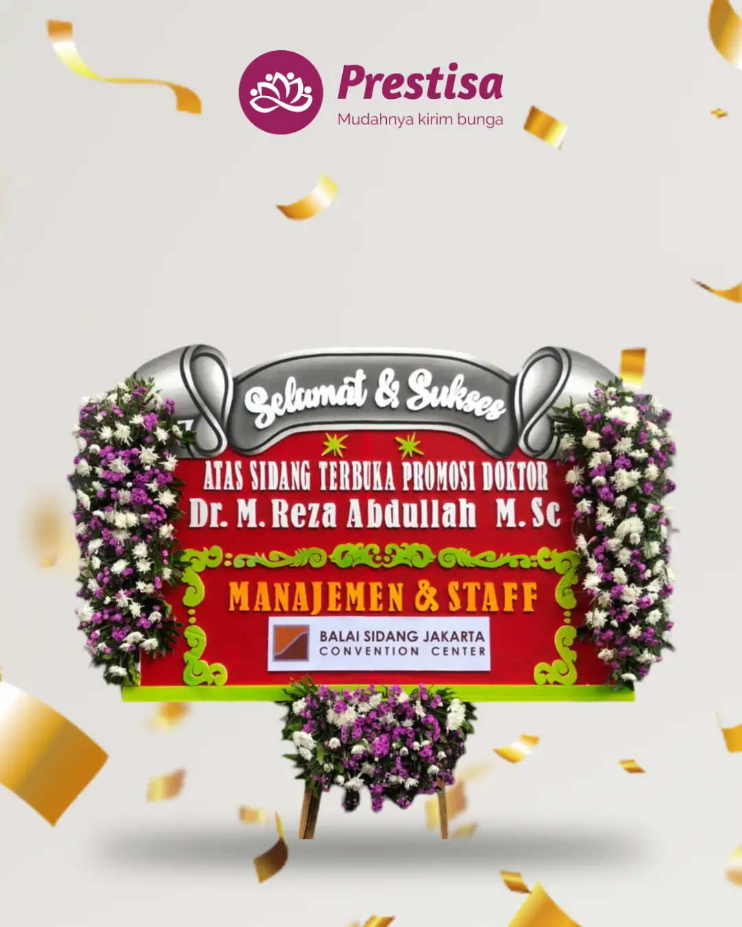 Karangan Bunga Papan – Congratulation– Malang – 9