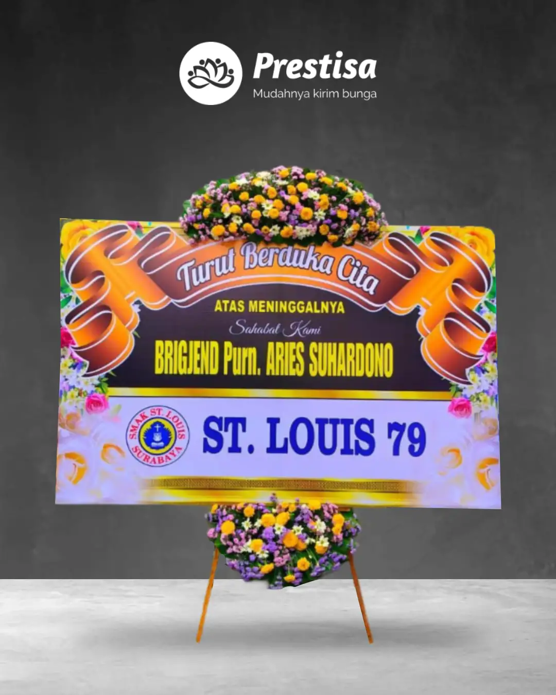 Karangan Bunga Papan – Duka Cita– Madiun – 5