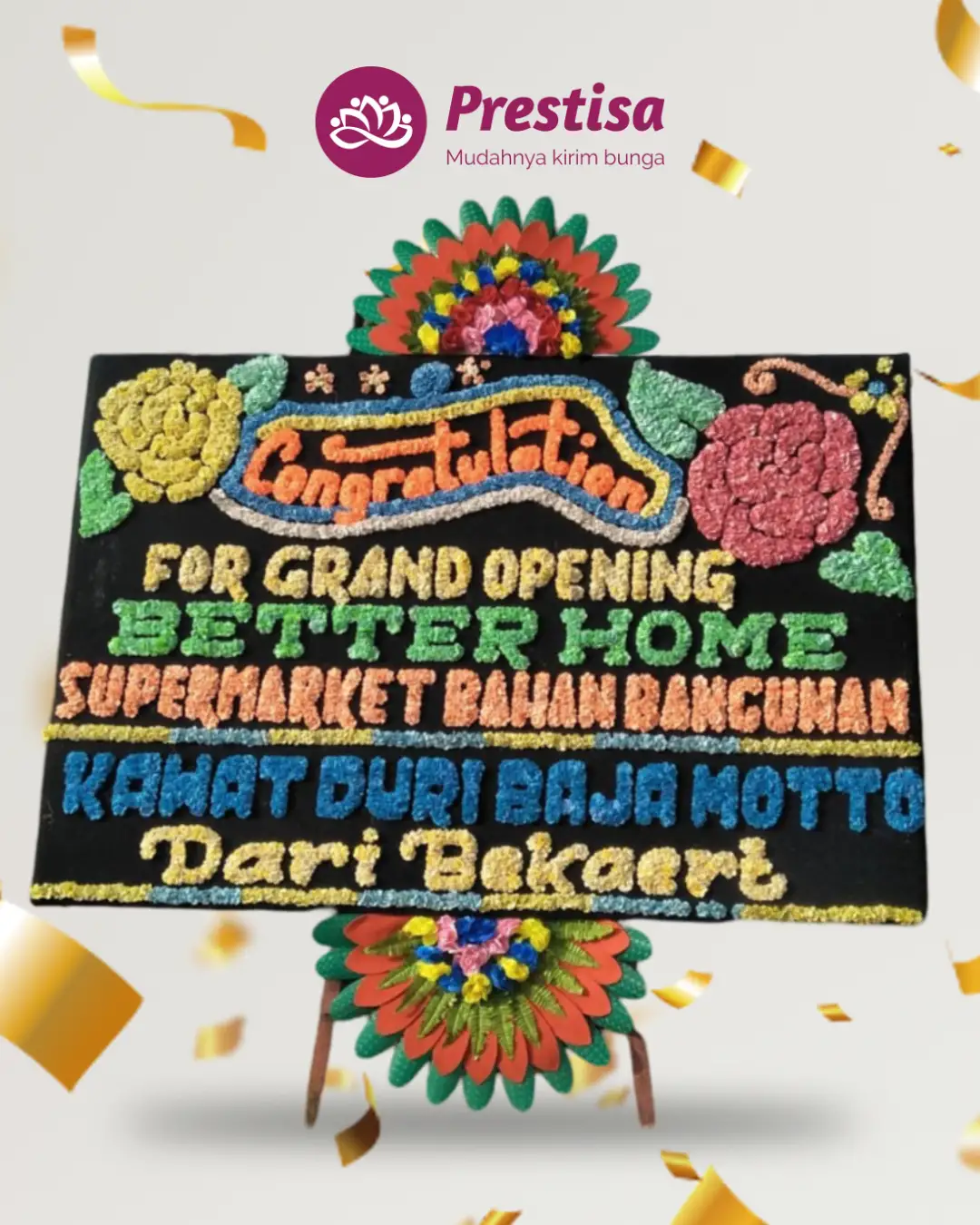 Karangan Bunga Papan – Congratulation– Pematang Siantar– 8