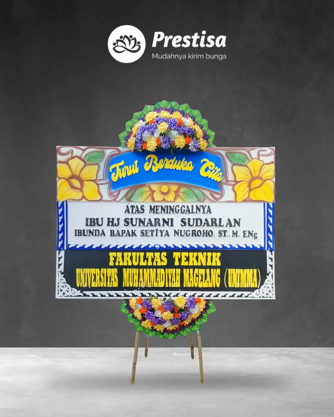 Karangan Bunga Papan – Duka Cita– Magelang – 5