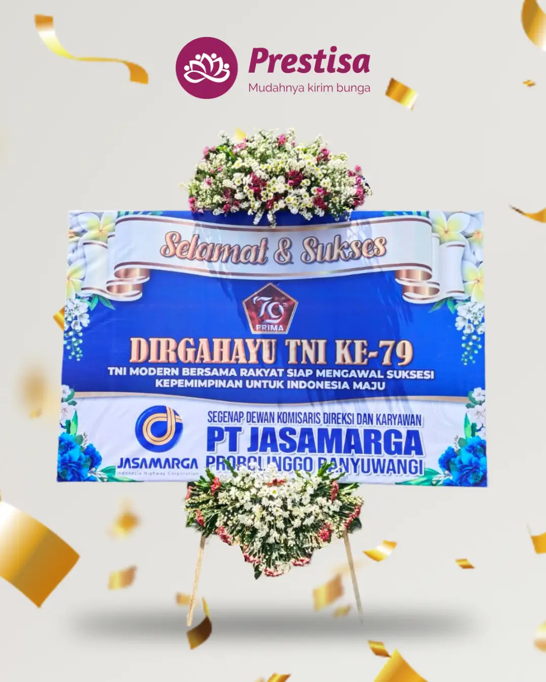 Karangan Bunga Papan – Congratulation– Probolinggo – 5