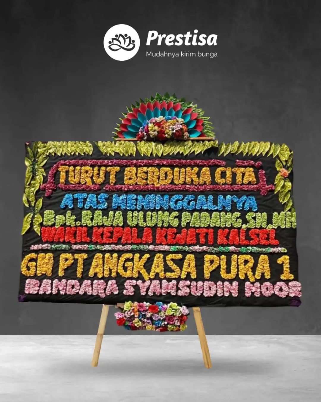 Karangan Bunga Papan – Duka Cita– Jambi– 8