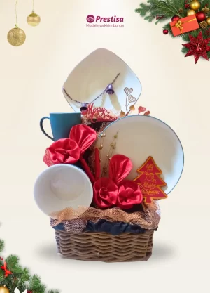 Winter Elegance Porcelain Parcel - 005