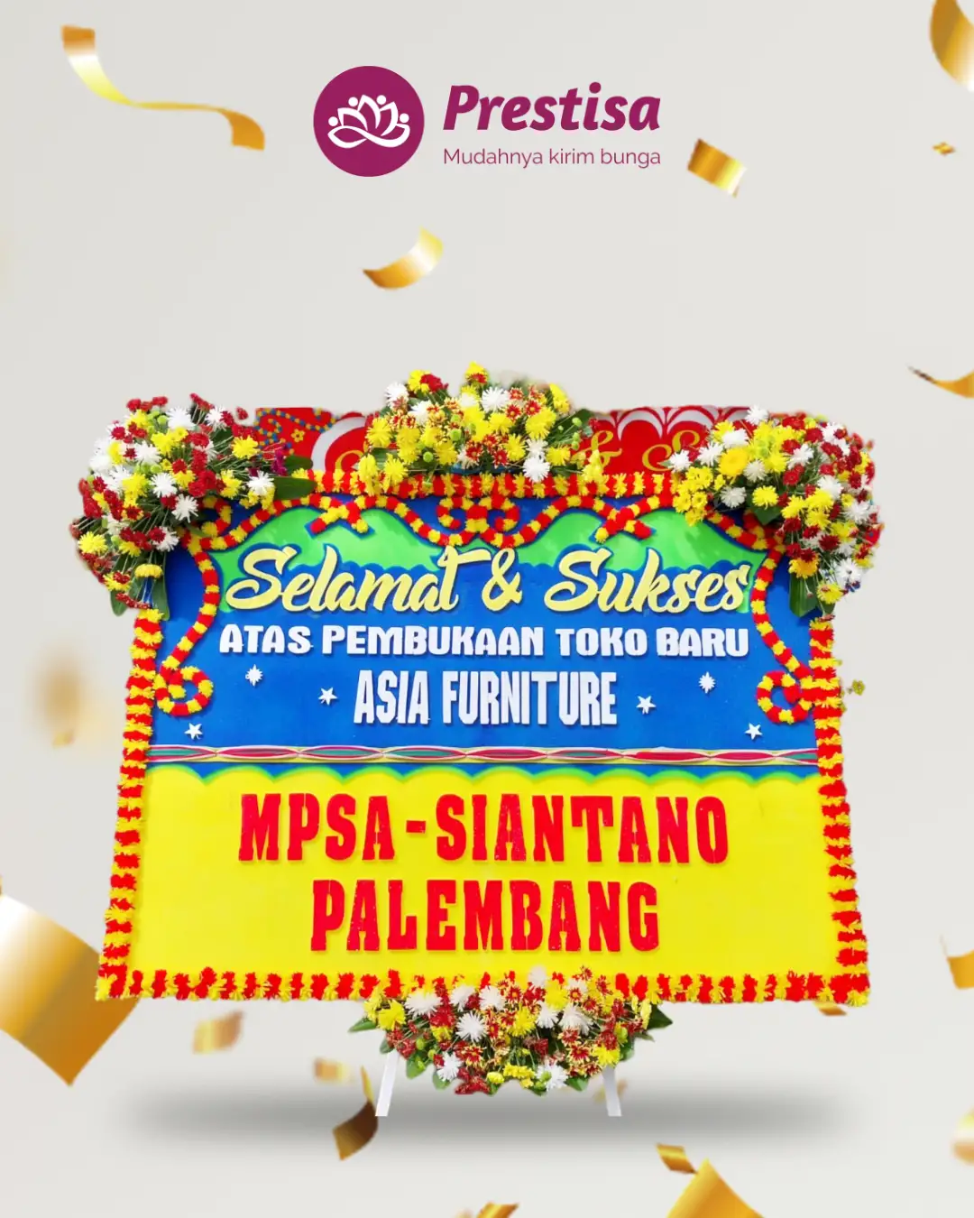 Karangan Bunga Papan – Congratulation– Pangkal Pinang– 9