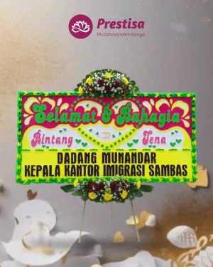 Karangan Bunga Papan – Wedding– Pangkal Pinang– 4
