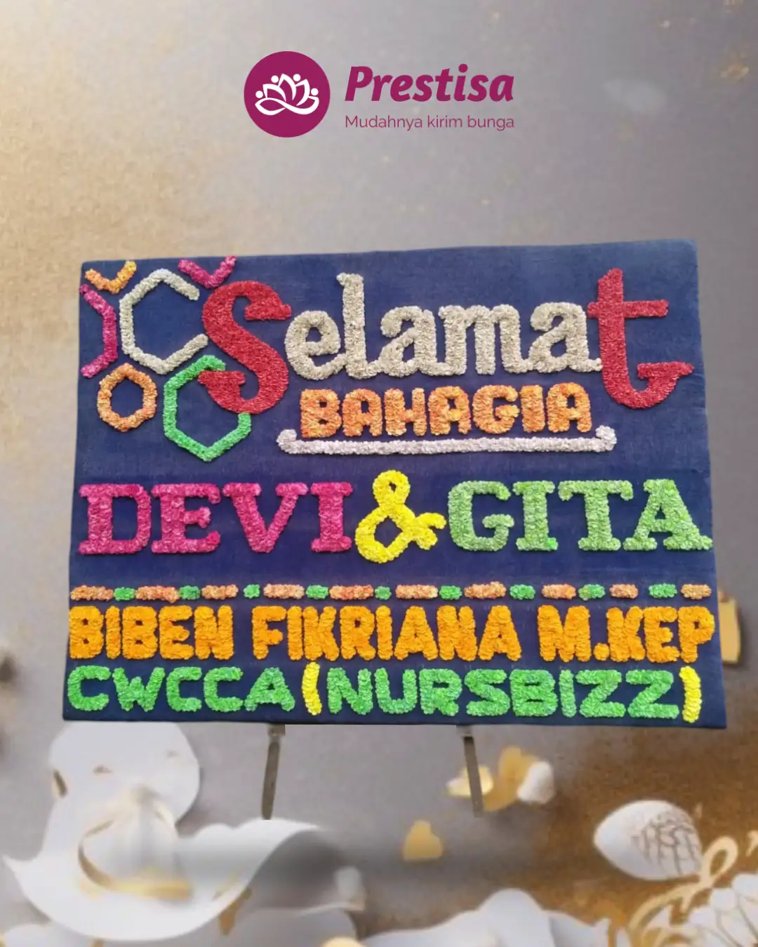 Karangan Bunga Papan – Wedding– Banda Aceh– 4