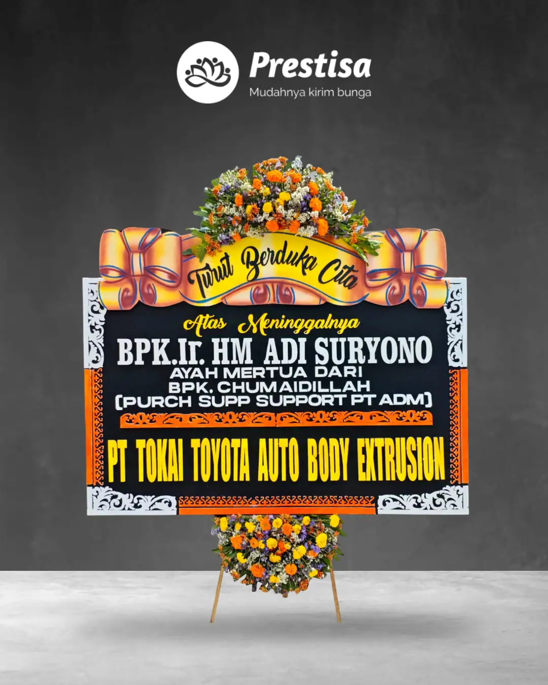 Karangan Bunga Papan – Duka Cita– Kediri – 6
