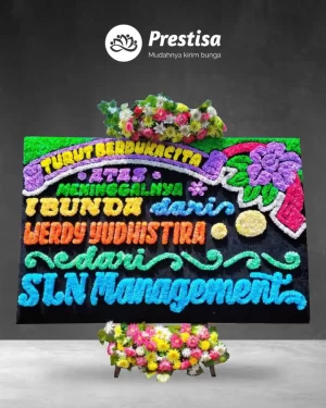 Karangan Bunga Papan – Duka Cita– Bandar Lampung– 9