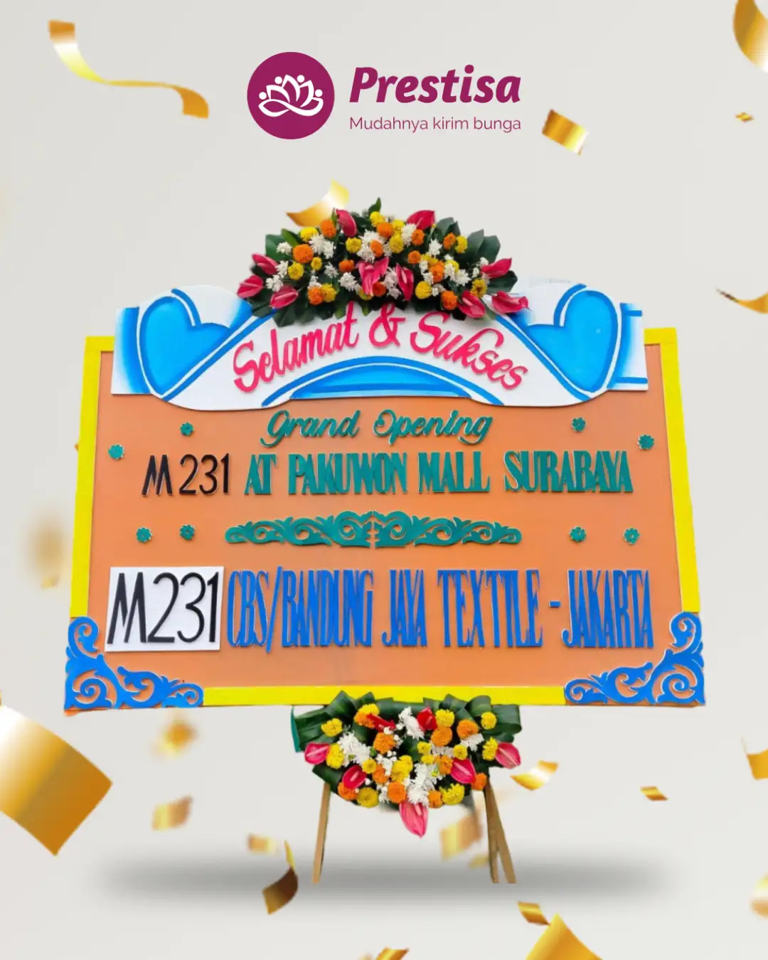 Karangan Bunga Papan – Congratulation– Mojokerto – 5