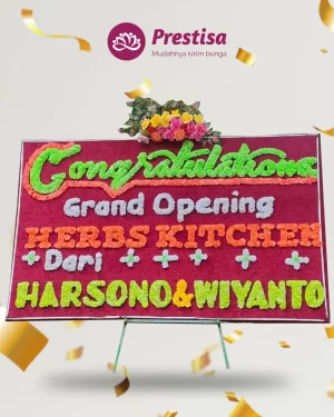 Karangan Bunga Papan – Congratulation– Bandar Lampung– 8