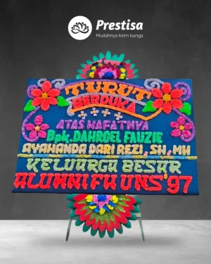 Karangan Bunga Papan – Duka Cita– Bengkulu– 9