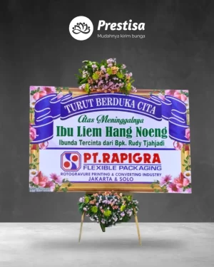 Karangan Bunga Papan – Duka Cita– Probolinggo – 5