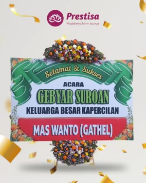 Karangan Bunga Papan – Congratulation– Madiun – 6