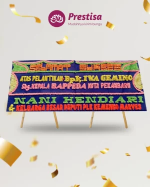 Karangan Bunga Papan – Congratulation– Pekanbaru– 1