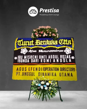 Karangan Bunga Papan – Duka Cita– Pekanbaru– 11