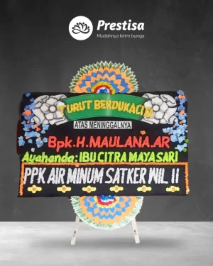 Karangan Bunga Papan – Duka Cita– Medan– 9