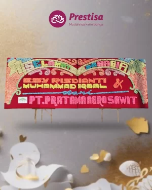 Karangan Bunga Papan – Congratulation– Medan– 12