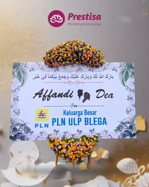 Karangan Bunga Papan – Wedding– Pasuruan – 6