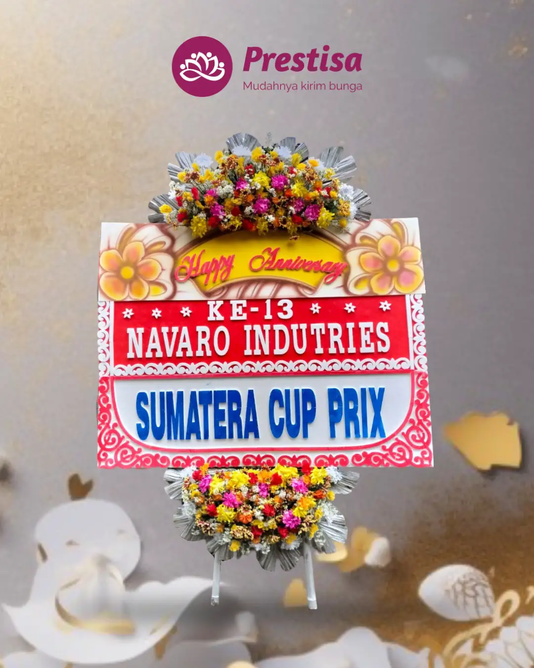 Karangan Bunga Papan – Wedding– Salatiga – 5