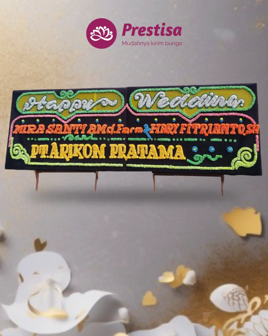 Karangan Bunga Papan – Wedding– Banda Aceh– 6