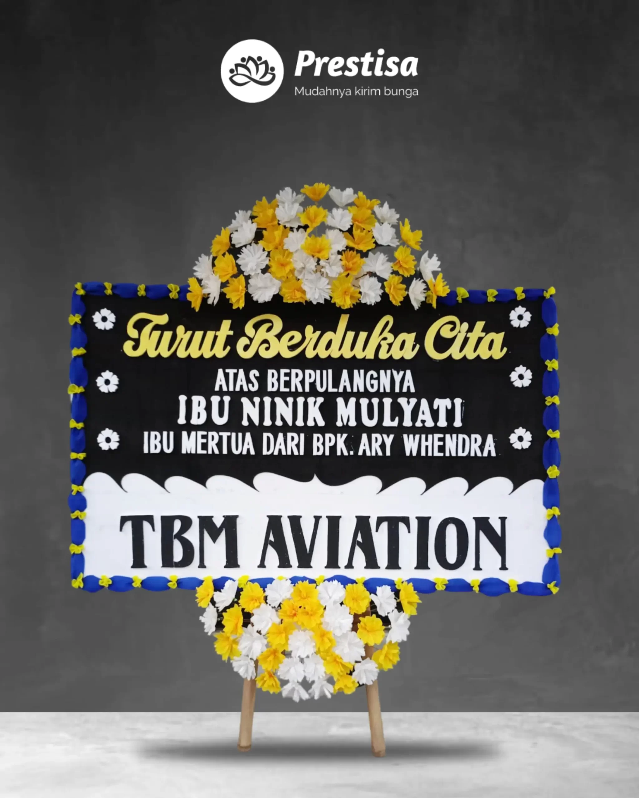 Karangan Bunga Papan – Duka Cita– Tegal – 6