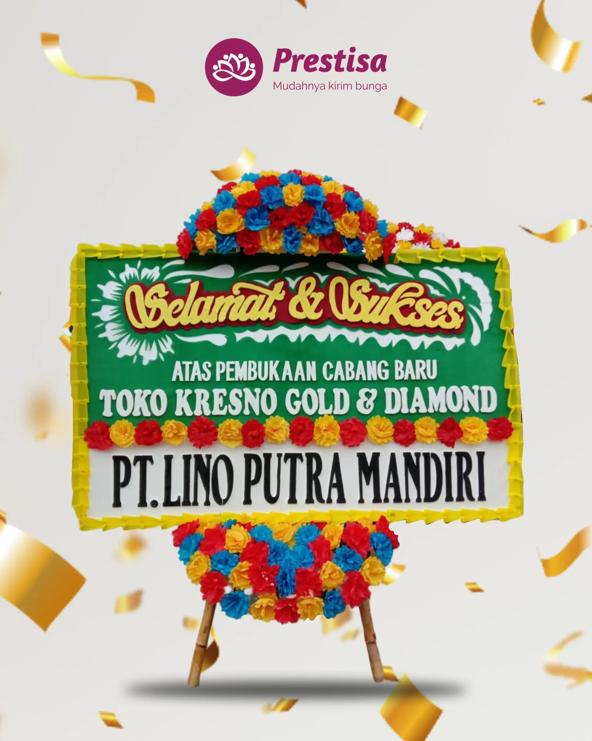 Karangan Bunga Papan – Congratulation– Tegal – 6