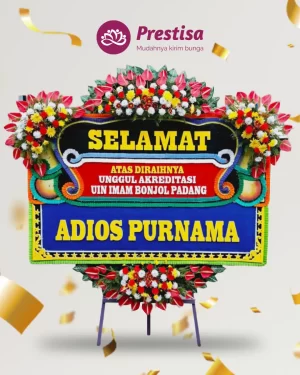 Karangan Bunga Papan – Congratulation– Padang– 4