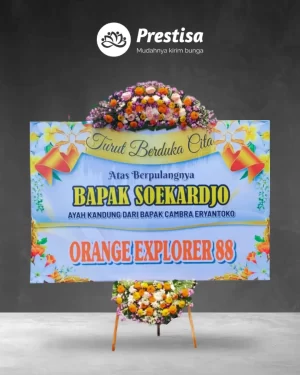 Karangan Bunga Papan – Duka Cita– Madiun – 4