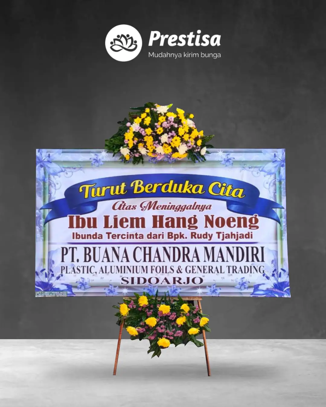 Karangan Bunga Papan – Duka Cita– Probolinggo – 6