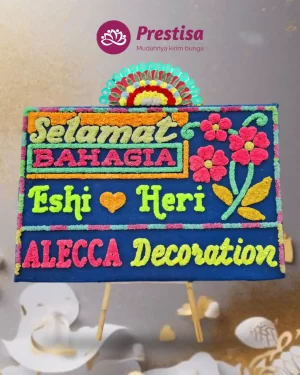 Karangan Bunga Papan – Wedding– Bengkulu– 9