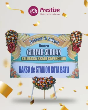 Karangan Bunga Papan – Congratulation– Madiun – 7
