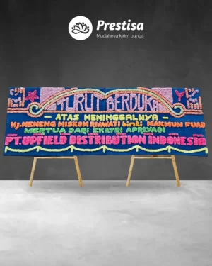 Karangan Bunga Papan – Duka Cita– Medan– 5