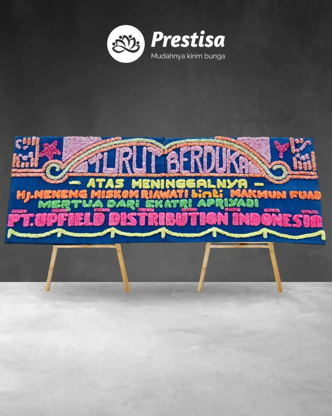 Karangan Bunga Papan – Duka Cita– Medan– 5