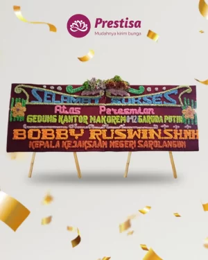 Karangan Bunga Papan – Congratulation– Medan– 7