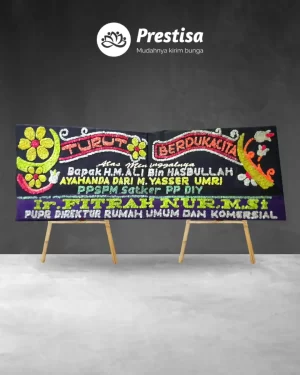 Karangan Bunga Papan – Duka Cita– Pekanbaru– 5
