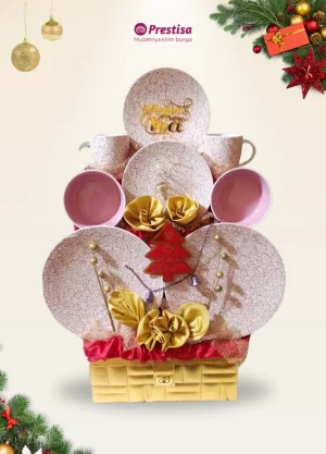 Winter Elegance Porcelain Parcel - 007