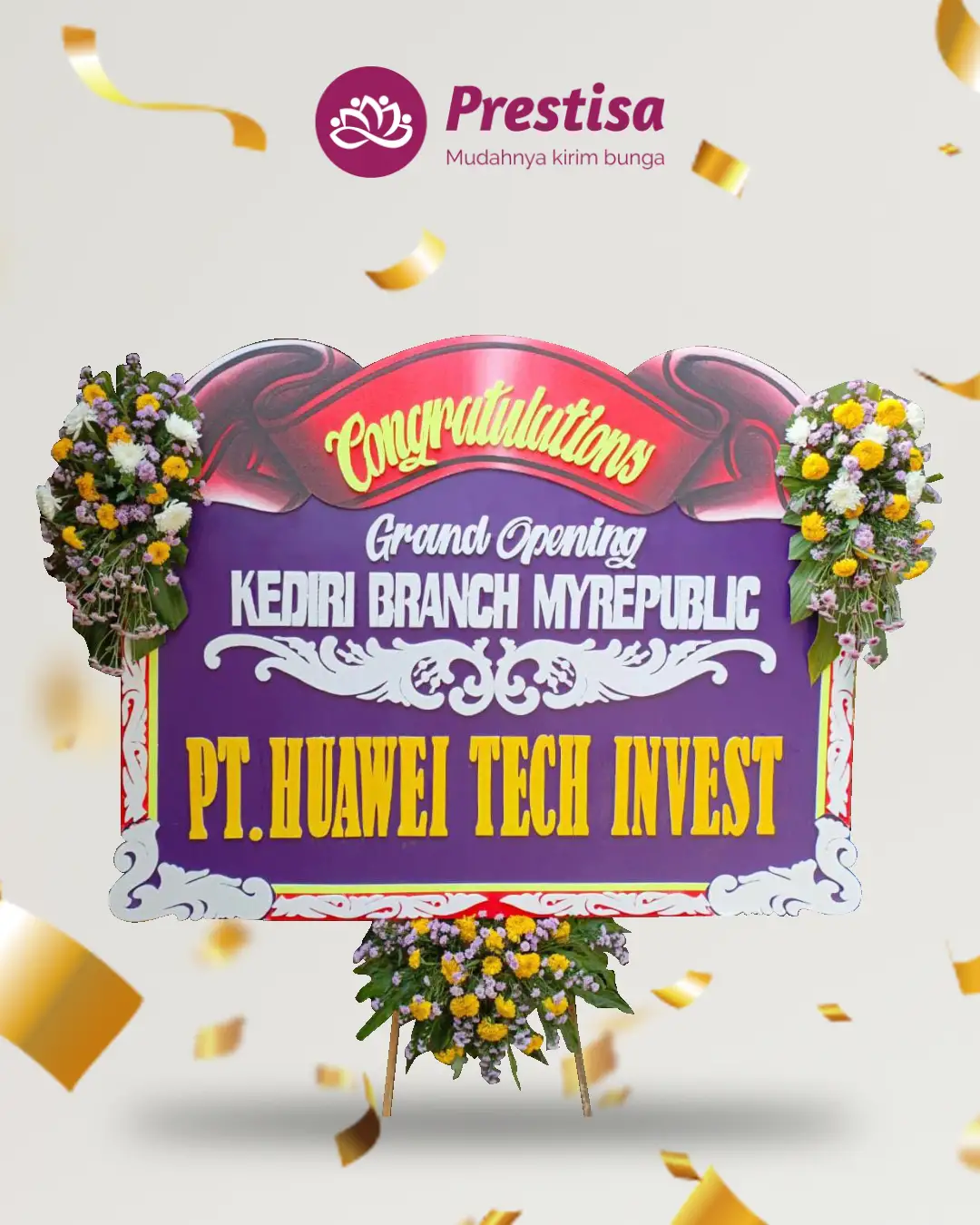 Karangan Bunga Papan – Congratulation– Mojokerto – 7