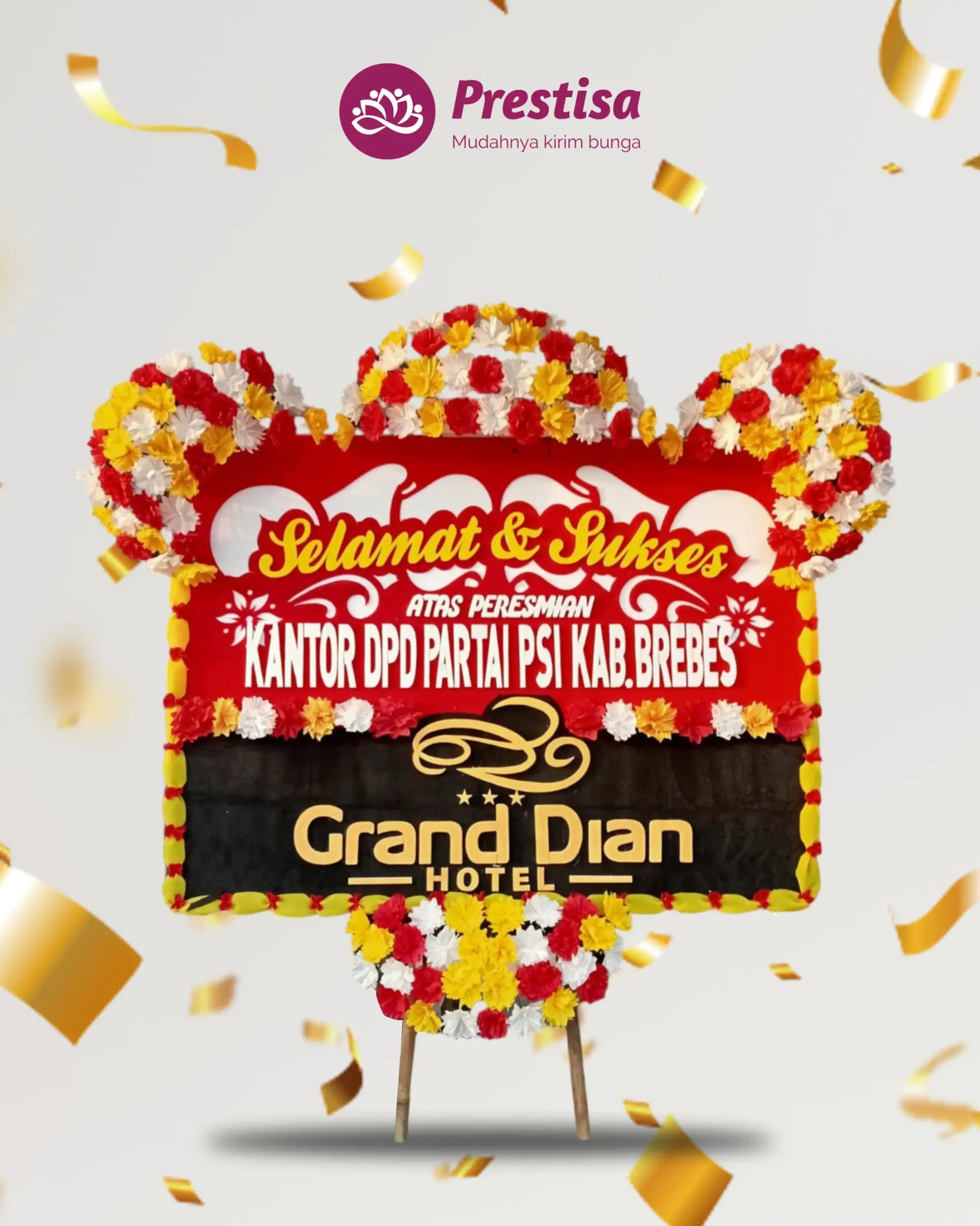 Karangan Bunga Papan – Congratulation– Tegal – 7