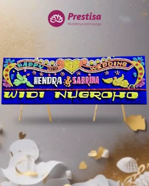 Karangan Bunga Papan – Wedding– Bandar Lampung– 7