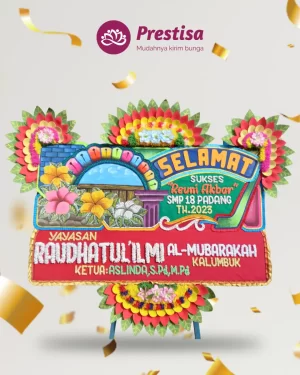 Karangan Bunga Papan – Congratulation– Padang– 2